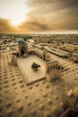 Panorama of Bukhara, Uzbekistan