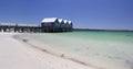 Panorama of Busselton Jetty West Australia Royalty Free Stock Photo