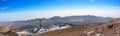 Panorama of Caldera of volcano El Teide on Tenerife island, Spain Royalty Free Stock Photo