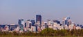 Panorama of Calgary Royalty Free Stock Photo