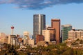 Panorama of Calgary Royalty Free Stock Photo