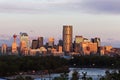 Panorama of Calgary Royalty Free Stock Photo