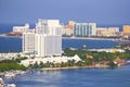 Panorama of Cancun , Cancun, Mexico Royalty Free Stock Photo