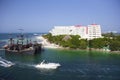 Panorama of Cancun, Mexico Royalty Free Stock Photo