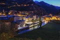 Panorama of Canillo, Andorra