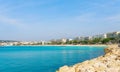 Panorama of Cannes, Cote d'Azur, France, South Europe. Nice city and luxury resort of French riviera. Famous tourist destination Royalty Free Stock Photo