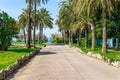 Panorama of Cannes, Cote d'Azur, France, South Europe. Nice city and luxury resort of French riviera. Famous tourist destination Royalty Free Stock Photo