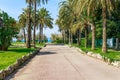 Panorama of Cannes, Cote d\'Azur, France, South Europe. Nice city and luxury resort of French riviera Royalty Free Stock Photo