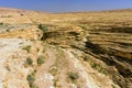 Panorama of Canyon in Mides, Tunisia Royalty Free Stock Photo