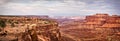 Panorama of Canyonlands National park, Utah Royalty Free Stock Photo