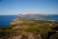 Panorama of Capo Falcone coast