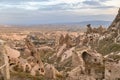 Panorama of Cappadocia, Turkey from Uchisar