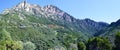 Panorama of Capu Ota Mountain and Spelunca Canyon
