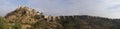 Panorama, Castle and fortified walls Kumbhalgarh Royalty Free Stock Photo