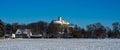 Panorama castle schoenfels in saxony