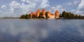 Panorama castle Trakai