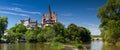 Panorama of the cathedral and castle of Limburg