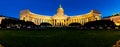 Panorama of Cathedral of Our Lady of Kazan in St Petersburg, Russia Royalty Free Stock Photo