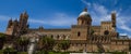 Panorama of the cathedral of Palermo Royalty Free Stock Photo