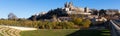 Panorama of Cathedral of Saint Nazaire, Beziers, France Royalty Free Stock Photo