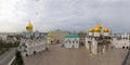 Panorama Cathedral Square of the Kremlin. Russia