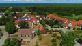 Panorama Catholic Church Rowy Kosciol Katolicki Aerial View Poland