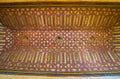 Panorama of the ceiling, Gilded Room, Nasrid Palace, Alhambra, Granada, Spain