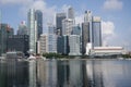 Panorama Central Business District CBD of Singapore