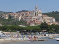 Panorama of Cervo Royalty Free Stock Photo