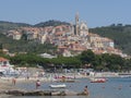 Panorama of Cervo Royalty Free Stock Photo