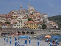 Panorama of Cervo Royalty Free Stock Photo