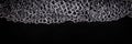 Panorama, Chainmail with black copyspace, Background for Medieval and Larp Theme