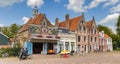 Panorama of the cheese market in Edam