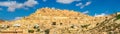 Panorama of Chenini, a fortified Berber village in South Tunisia Royalty Free Stock Photo