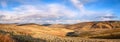 Panorama of Cheviot Hills from the Pennine Way