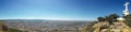 Panorama of Christ the Redeemer or Christo Redentor statue in Lubango, Angola Royalty Free Stock Photo