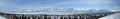 Panorama of Chugach mountains Royalty Free Stock Photo