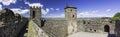 Panorama of the citadel, Braganca, Portugal Royalty Free Stock Photo