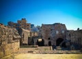 Panorama of Citadel of Raymond de Saint-Gilles aka Pilgrim Hill , Tripoli, Lebanon Royalty Free Stock Photo