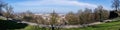 panorama of the city of Bielefeld in North Rhine-Westphalia, Germany