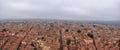 Panorama of city Bologna,