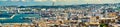 Panorama of the city centre of Algiers in Algeria Royalty Free Stock Photo