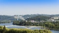 Panorama of the city of Coimbra, Portugal Royalty Free Stock Photo