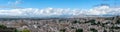 Panorama of the city of Granada in Andalusia in Spain Royalty Free Stock Photo