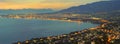 Panorama of the city of Kalamata