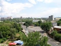 Panorama of the city of Lugansk. Royalty Free Stock Photo