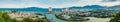 Panorama of the city of Nha Trang, Vietnam. Panoramic daytime view of Nha Trang city, popular tourist destination in Vietnam Royalty Free Stock Photo