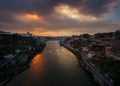 Panorama of the city of Porto. Portugal.