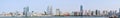 Panorama of City in qingdao Royalty Free Stock Photo