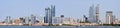 Panorama of City in qingdao Royalty Free Stock Photo